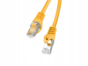 Kabel sieciowy Patchcord FTP kat.6 10m żółty RJ45