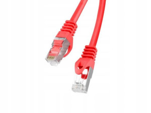 Kabel sieciowy Patchcord FTP kat.6 10m czerwony