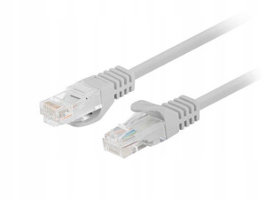 Kabel Patchcord Kat.6 U/utp 7,5m Szary Lanberg