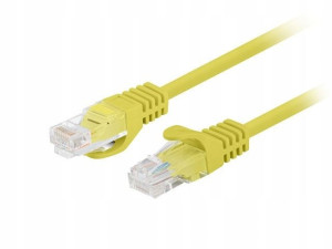 Kabel Patchcord Kat.6 U/utp 7,5m Żółty Lanberg