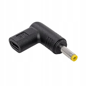 Przejściówka do laptopa USB-C do 4.0 x 1.7 mm