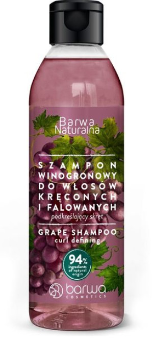BARWA Szampon podkreślający skręt do włosów kręconych i falowanych 300ml