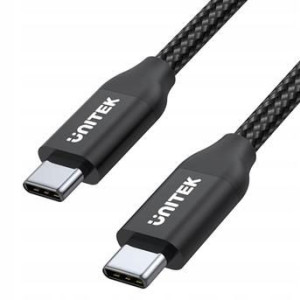 Kabel przewód USB-C 2M PD USB C 100W Unitek oplot