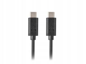 Kabel Usb-c -usb-c 3.1 Gen 1 0,5m Czarny Lanberg