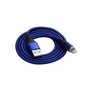 Kabel USB - USB-C magnetyczny v 2.0 1m niebieski