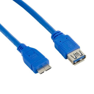 Kabel USB Micro-B Męska USB Typ A Żeńska 4World 1m