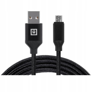 Kabel REAL-EL Premium USB A – Micro USB Fabric 2m