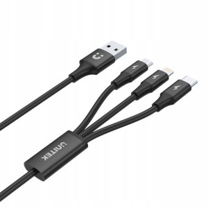 Unitek kabli USB - USB-C / microUSB / Lightning