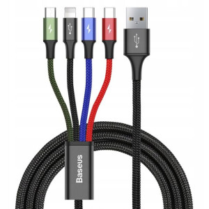 Zestaw kabli USB - USB typ C Baseus
