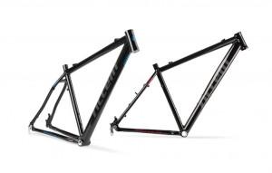 Rama MTB 26" Ranger L czarno-niebiesko-szara połysk, QR
