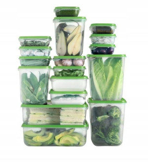 Pojemniki na żywność ZESTAW 17szt Eco-Friendly