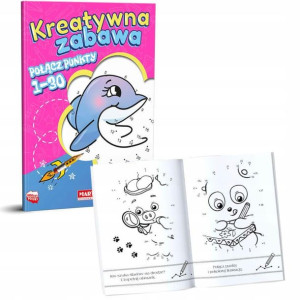 Książka dla dzieci Połącz punkty 1-30 Martel