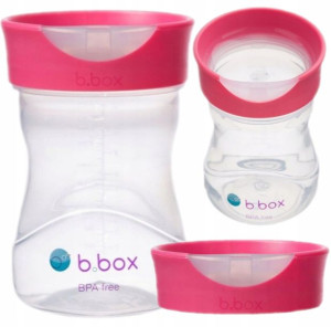 Kubek Treningowy do Nauki Picia Malinowy B.Box