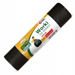 Paclan Worki na Śmieci Mocne Czarne 120l 10szt