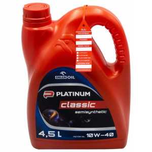Olej Półsytetyczny Silnikowy Orlen Platinum 4,5l