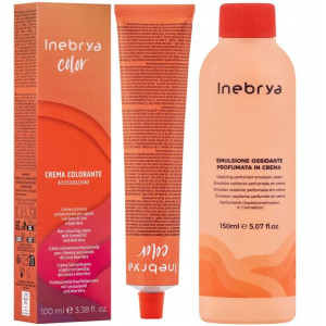 Inebrya Color zestaw farba 100ml + oksydant 150ml