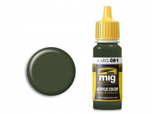 Farba akryl US Olive drab post WWII A.MIG081 AMMO