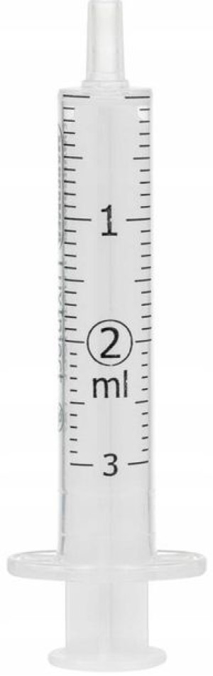 Strzykawka 2 Częściowa Strzykawki 2ml 100szt