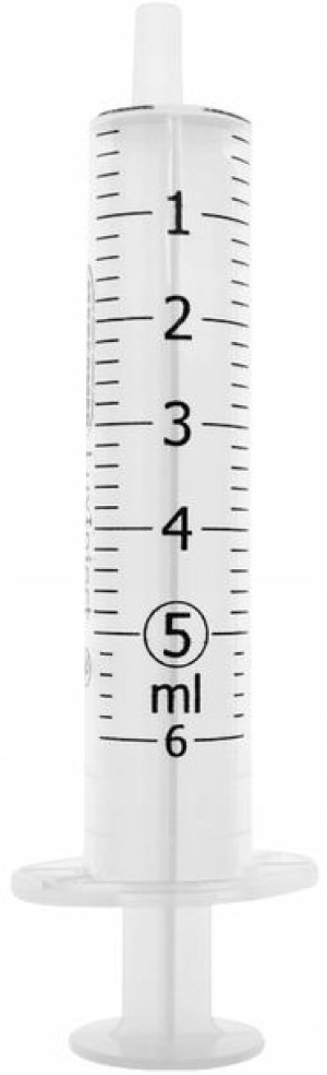 Strzykawka 2 Częściowa Strzykawki 5ml 100szt