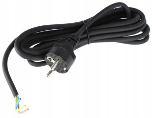 Przewód zasilający kabel NAŚWIETLACZ 3M 3x0.75mm