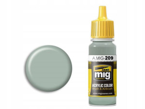 Farba akrylowa Light gray FS36495 A.MIG209 AMMO