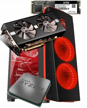 Ryzen 7 1700 8x3,7ghz Rx570 512gb Ssd Nvme 16gb