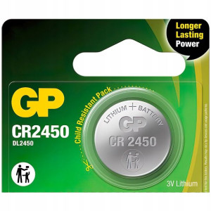 Bateria Litowa Guzikowa Gp 2450 Cr2450 Dl2450 3v