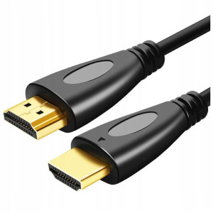 Kabel Hdmi V1.4 3d 4k Cec Ethernet 1,5m Pozłacany