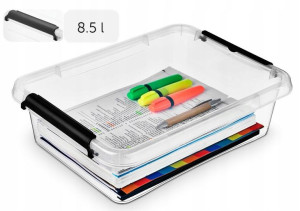 Pudełko Pojemnik Organizer Na Klocki Plastik 8,5l