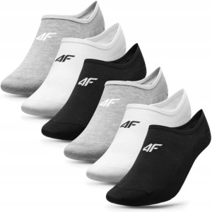 Stopki 4F Skarpety Unisex Zestaw Bawełniane 6-PAK