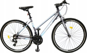 Rower MTB Whisper WX400 szary 28" rama 18 cali