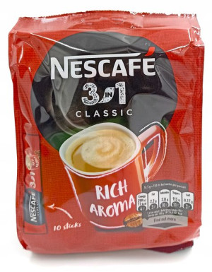 NESCAFE rozpuszczalna 3w1 TOREBKA 10szt