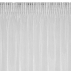 Firana półprzejrzysta taśmowa 350X150cm biała