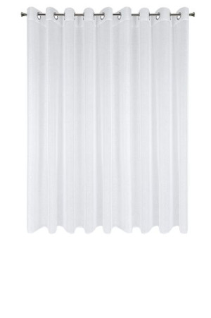 Firana delikatna na przelotkach 350X160cm biała