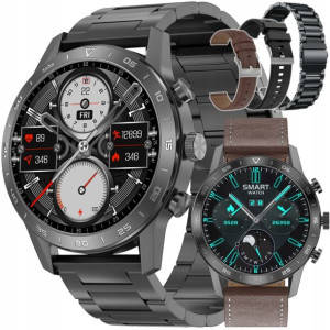 Smartwatch Męski Kardiowatch Rozmowy Trzy Paski Pl