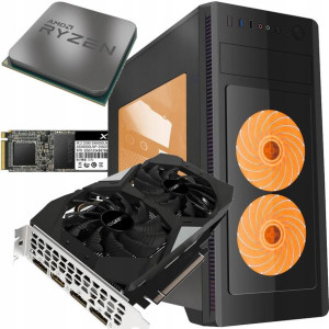 !ryzen 5 1600x 6x4,0ghz Rx570 4gb 256gb Nvme+1tb!