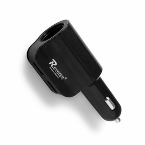 Ładowarka Samochodowa Reverse Mc-25 2xusb+ Ad 2.1a Czarny