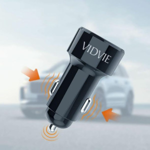 Ładowarka Samochodowa Vidvie Cc518c 1xusb + 1xtype C + Kabel Micro 3a