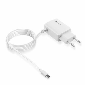 Ładowarka Sieciowa Reverse U20 Usb + Kabel Micro 2.1a Biały