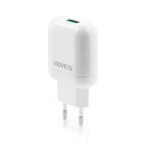 Ładowarka Sieciowa Vidvie Ce11q 1xusb 3a Biały