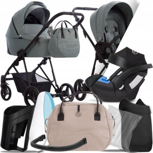 Wózek 3w1 Bebetto Yoddi 01 Cz I Cybex Aton 5