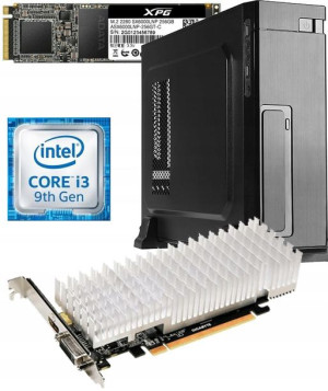 Nowy Mini ITX I3-9100 256 SSD NVMe 16gb GT 1030