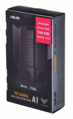 Obudowa Dysku ASUS TUF Gaming P300 + SSD Patriot