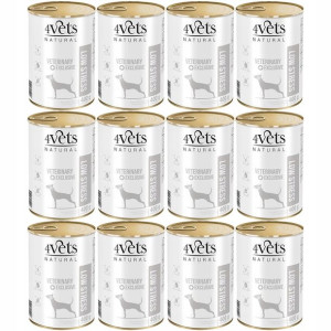 4VETS NATURAL Low Stress Dog 12x400g