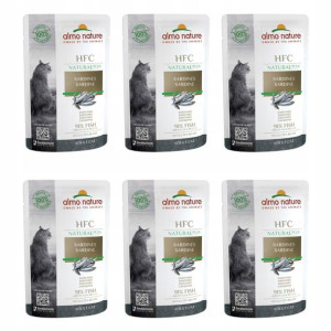 Almo Nature Alternative sardynki 55gx5+1 GRATIS