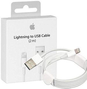 Oryginalny Kabel iPhone USB Lightning Ładowarka 2m