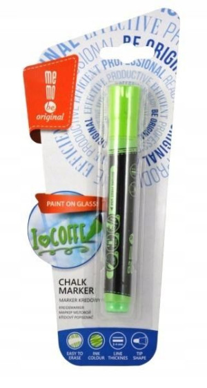 Marker kredowy neon zielony MemoBe MemoBe