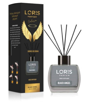 LORIS Zapach do domu BLACK ANGEL- Patyczki- 120 ml