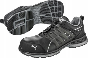 Profesjonalne Buty Ochronne Robocze Puma Velocity 2.0 Black Low 643840 S1P