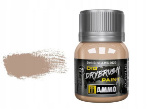 Farba akrylowa Dark sand A.MIG0620 AMMO Mig